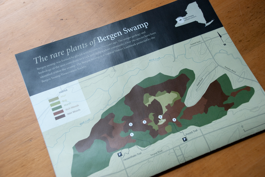 Bergen Swamp Map